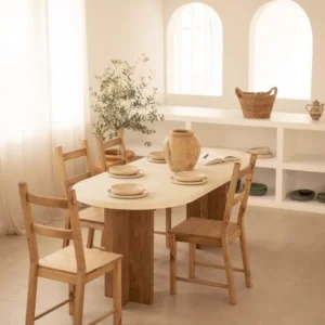 Mesas de comedor ovaladas